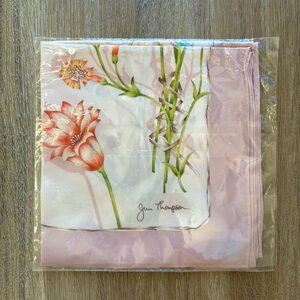 [BRAND NEW] Jim Thompson Pink Floral Scarf
